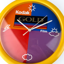 Load image into Gallery viewer, Kodak Promotional Wall Clock, 1980s
