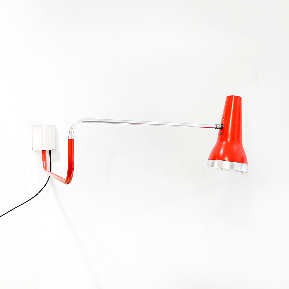 Verstellbare Wandleuchte, 1970er Jahre 