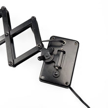Cargar imagen en el visor de la galería, Lámpara de pared extensible metal, 1980's
