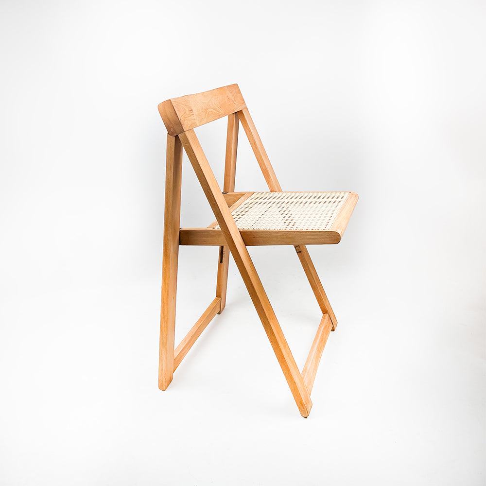 Aldo Jacober style folding chair. – falsotecho