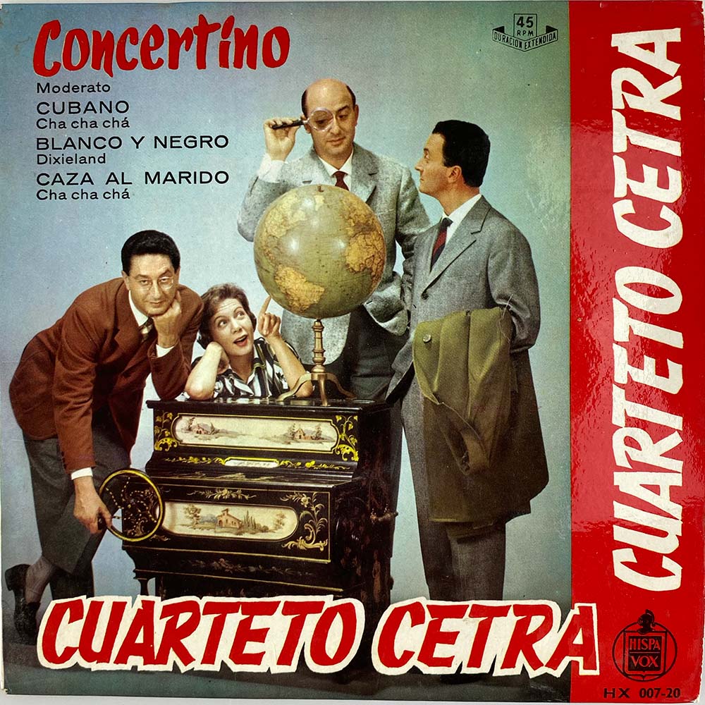 EP. Cuarteto Cetra. Concertino. (NM-/NM-)