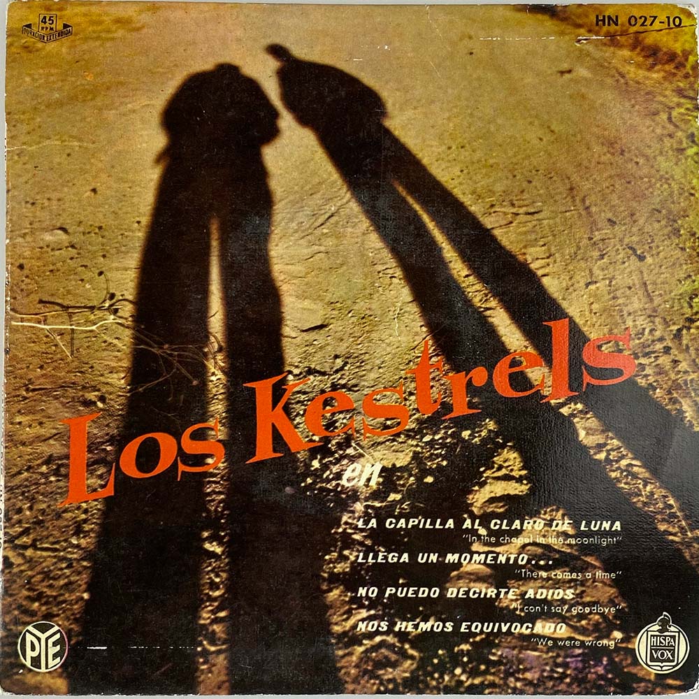 EP. Los Kestrels en La Capilla al Claro de Luna +3. (VG+/NM-)