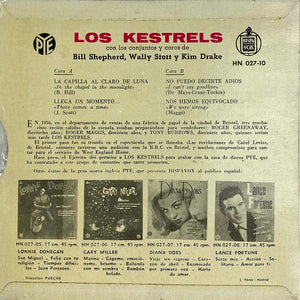 EP. Los Kestrels en La Capilla al Claro de Luna +3. (VG+/NM-)