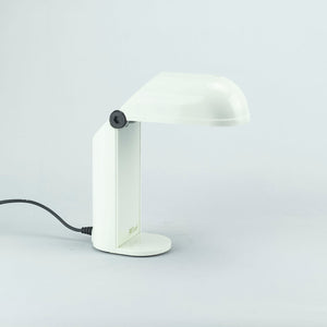 Fase Bambina white table lamp. 1980s
