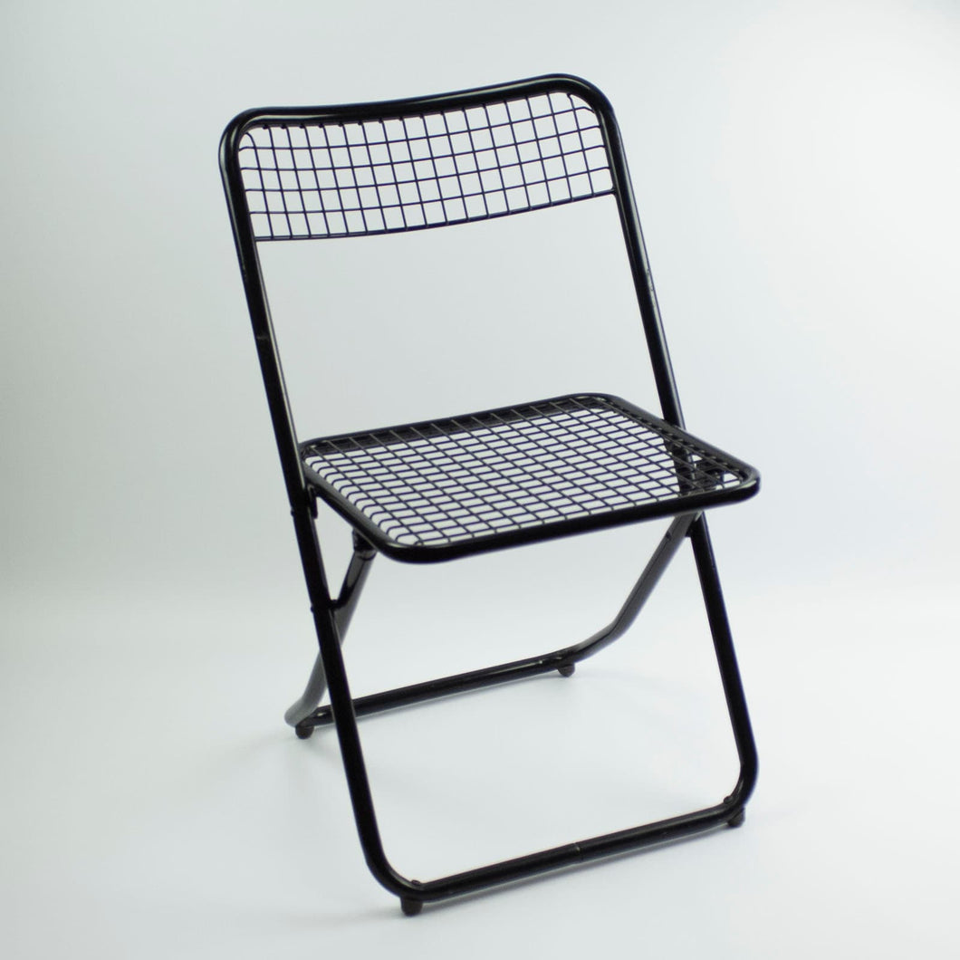 Chair 085 made by Federico Giner in 1970s. Black lacquered.