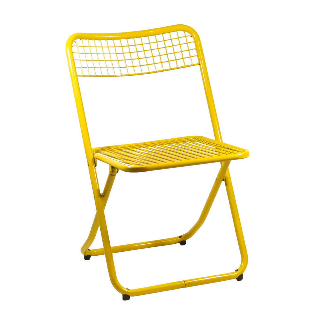 Chair 085 Federico Giner in 1970s. Yellow.
