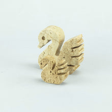 Load image into Gallery viewer, Swan Couple, Travertine Marble, Fratelli Martinelli, 1970s
