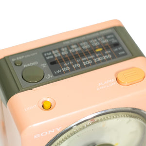 Alarm Clock Sony ICF-A15L. 80's Made in Japan.