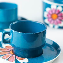 Load image into Gallery viewer, Coffe set vintage Ceramics. Signature on the Base.
