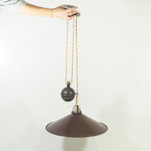 Cargar imagen en el visor de la galería, Lámpara de techo Metalarte Modelo Top en color marrón.
