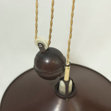 Load image into Gallery viewer, Ceiling Lamp Metalarte Model Top brown colour.
