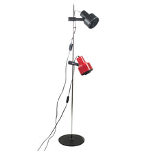 Load image into Gallery viewer, Floor lamp two spotlight vintage. 1980s
