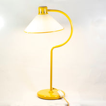 Load image into Gallery viewer, Fase vintage yellow and white Table Lamp, 1980s
