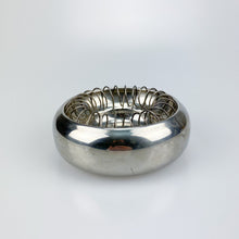 Load image into Gallery viewer, Spiral stainless steel ashtray, 1980&#39;s 
