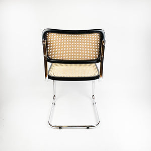 B32 chair or Cesca design by Marcel Breuer in 1928.