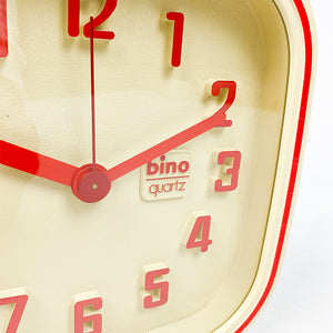 Horloge murale Bino, années 1970