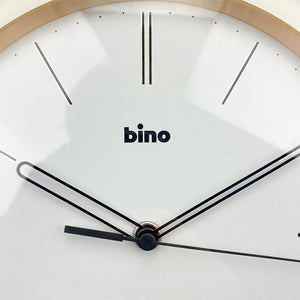 Horloge murale Bino, années 1980