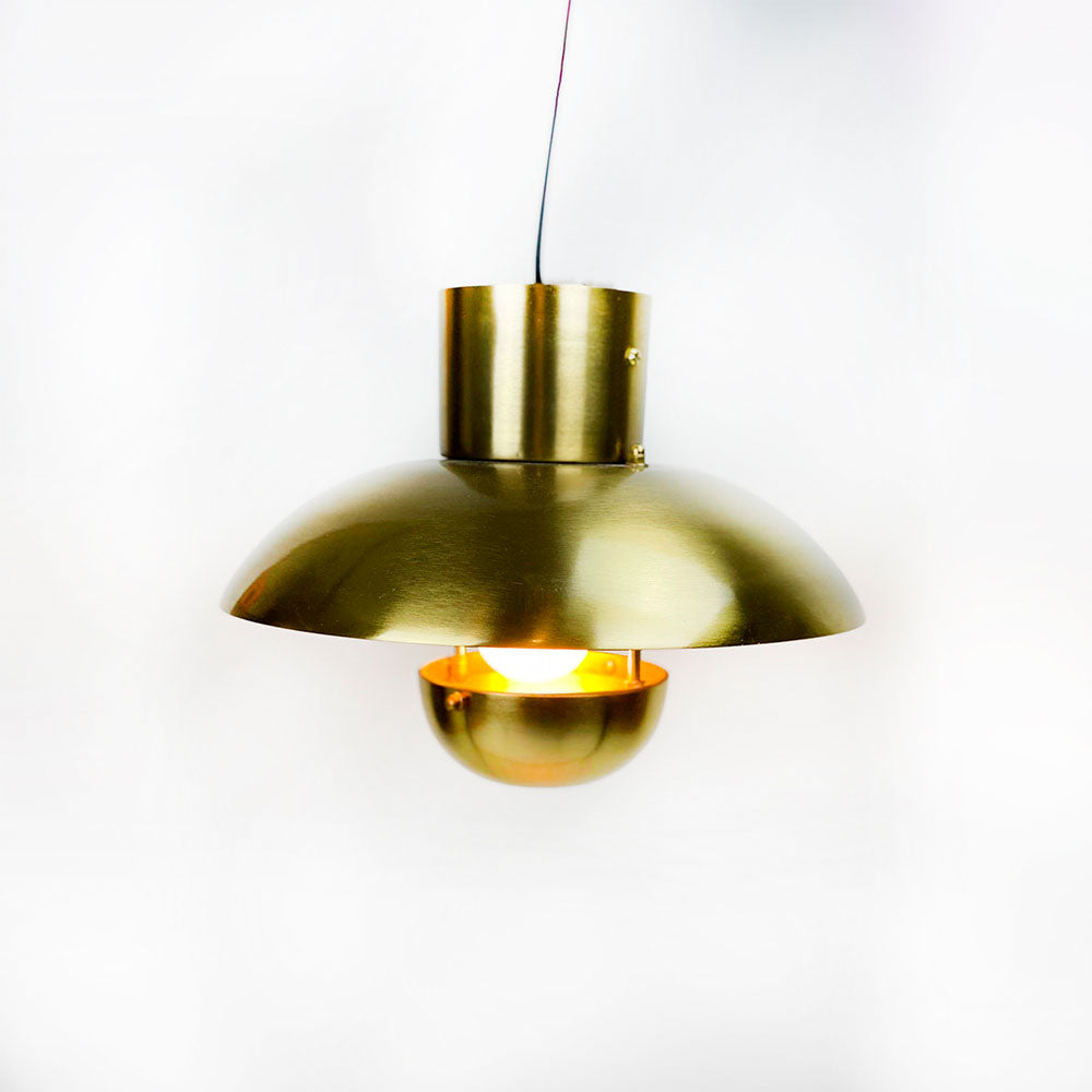 Brass Ceiling Lamp, 1980's
