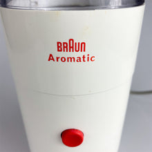 Load image into Gallery viewer, Braun KSM 1/11 Coffee Grinder designed by Reinhold Weiss, 1967. White
