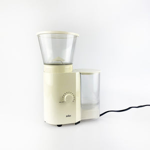 Braun KMM30 coffee grinder designed by Ludwig Littman and Jurgen Greubel for Braun, 1994