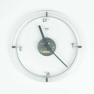 Braun ABW 35 clock designed by Dietrich Lubs in 1988 for Braun.