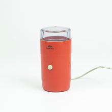 Load image into Gallery viewer, Braun Aromatic CR2 Aromatic Red, Reinhold Weiss 1967. Coffee Grinder
