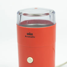 Load image into Gallery viewer, Braun Aromatic CR2 Aromatic Red, Reinhold Weiss 1967. Coffee Grinder
