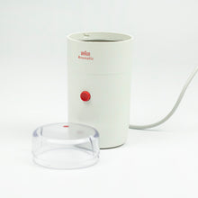 Load image into Gallery viewer, Braun Aromatic CR2 Aromatic White, Reinhold Weiss 1967. Coffee Grinder.
