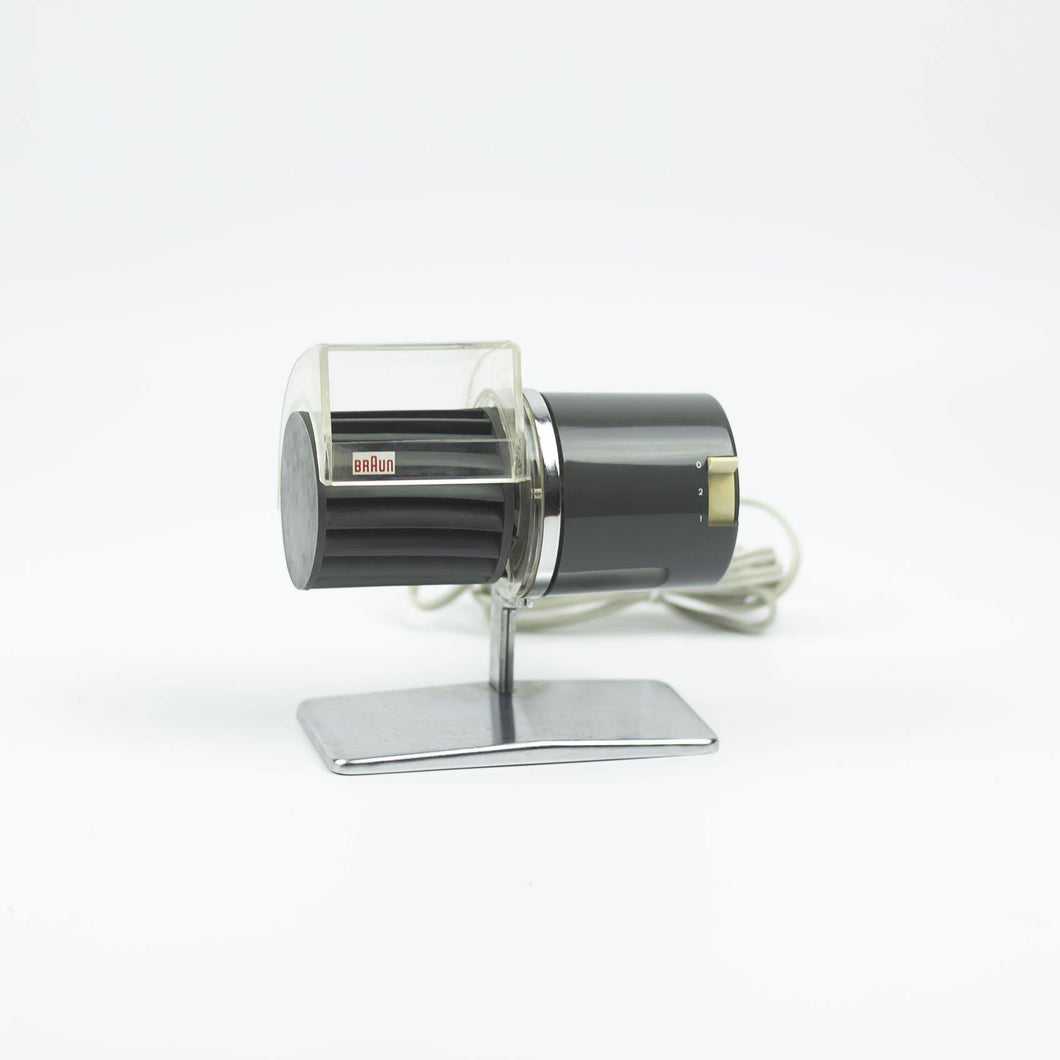 Ventilador HL121 Braun. Diseño de Reinhold Weiss. 1961. - falsotecho