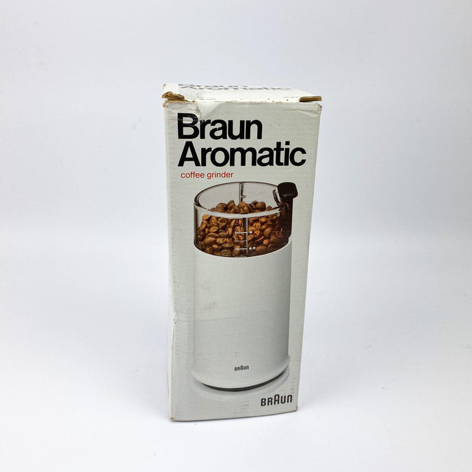 Molinillo Braun KSM2 diseño de Hartwig Kahlcke y Dieter Rams en 1979. Con caja. - falsotecho