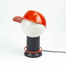 Cargar imagen en el visor de la galería, Lámpara de sobremesa Cap diseño de Giorgetto Giugiaro para Bilumen, 1980&#39;s - falsotecho

