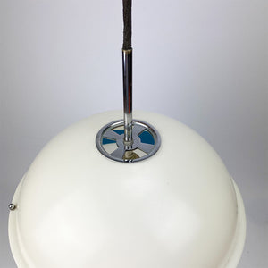 Spherical Plastic Ceiling Lamp, 1970's