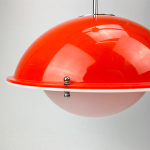 Plastic ceiling lamp, 1970's
