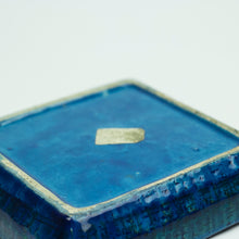 Cargar imagen en el visor de la galería, Cenicero de Cerámica Bitossi, Serie Rimini Blu, diseño de Aldo Londi, Italia 1970s

