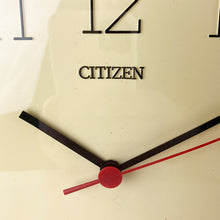 Load image into Gallery viewer, Citizen Wall Clock, 1980&#39;s
