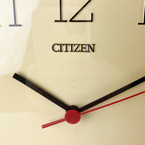 Reloj de pared Citizen, 1980's