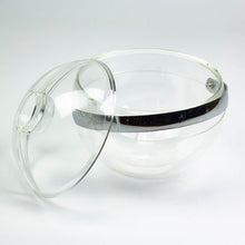 Load image into Gallery viewer, Transparent Guzzini Stella ice bucket. Designed by Paolo Tilche. Italy 70&#39;s
