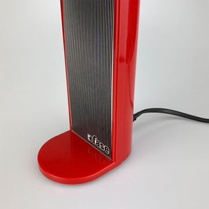 Fase Bambina Lamp in Red color. 1980s