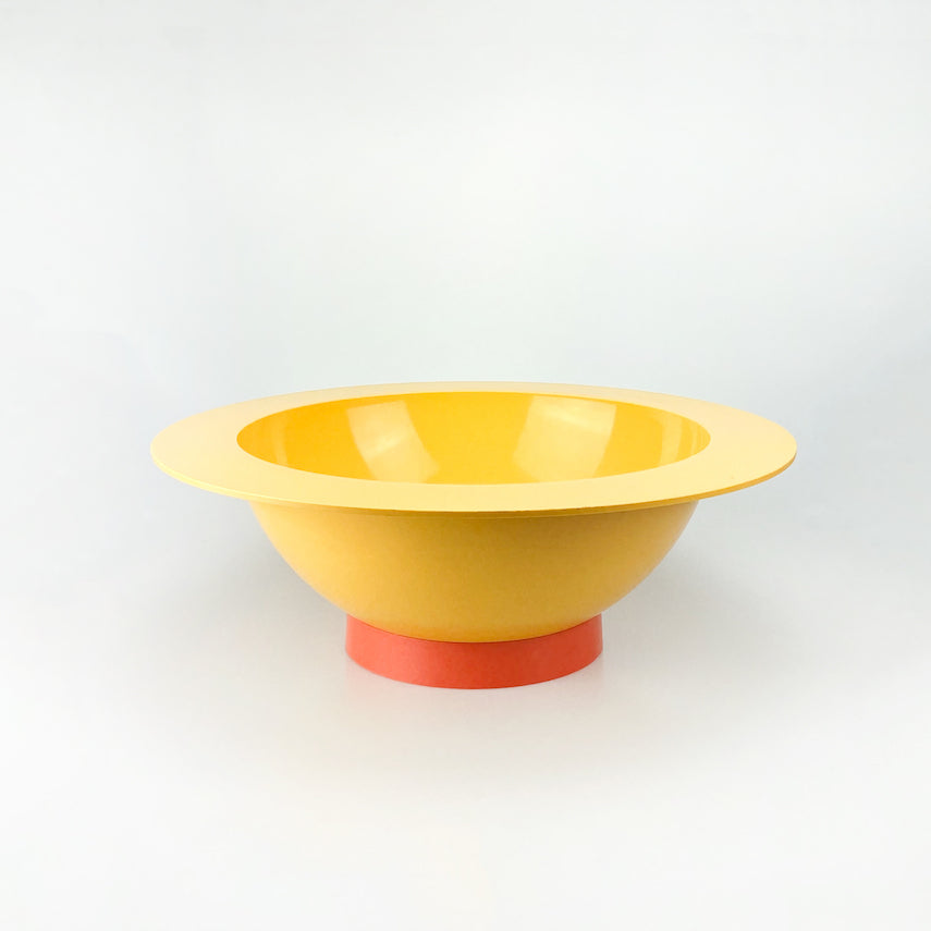 Salad Bowl Euclid designed by Michael Graves for Alessi, 1984.