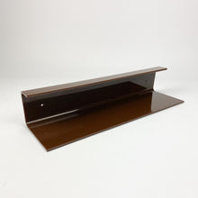 Load image into Gallery viewer, Vintage Brown Plastic Shelf 1970&#39;s
