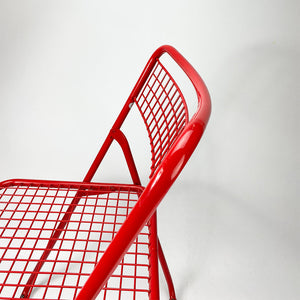 085 chair made by Federico Giner, 1970s. Red