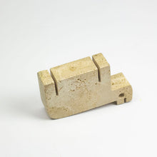 Load image into Gallery viewer, Travertine marble figure by Fratelli Mannelli. 1970&#39;s
