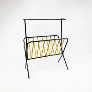 French Magazine Rack Table, 1960's