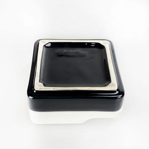 Ceramic ashtray 5104 designed by Maria Grazia Fiocco for Gedy, 1980's