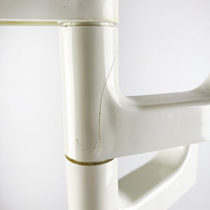 Porte-serviettes suspendu Gedy conçu par Makio Hasuike, Italie 1977.