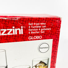 Cargar imagen en el visor de la galería, Set de vasos Globo diseño de STG Studio para Guzzini, 1980&#39;s
