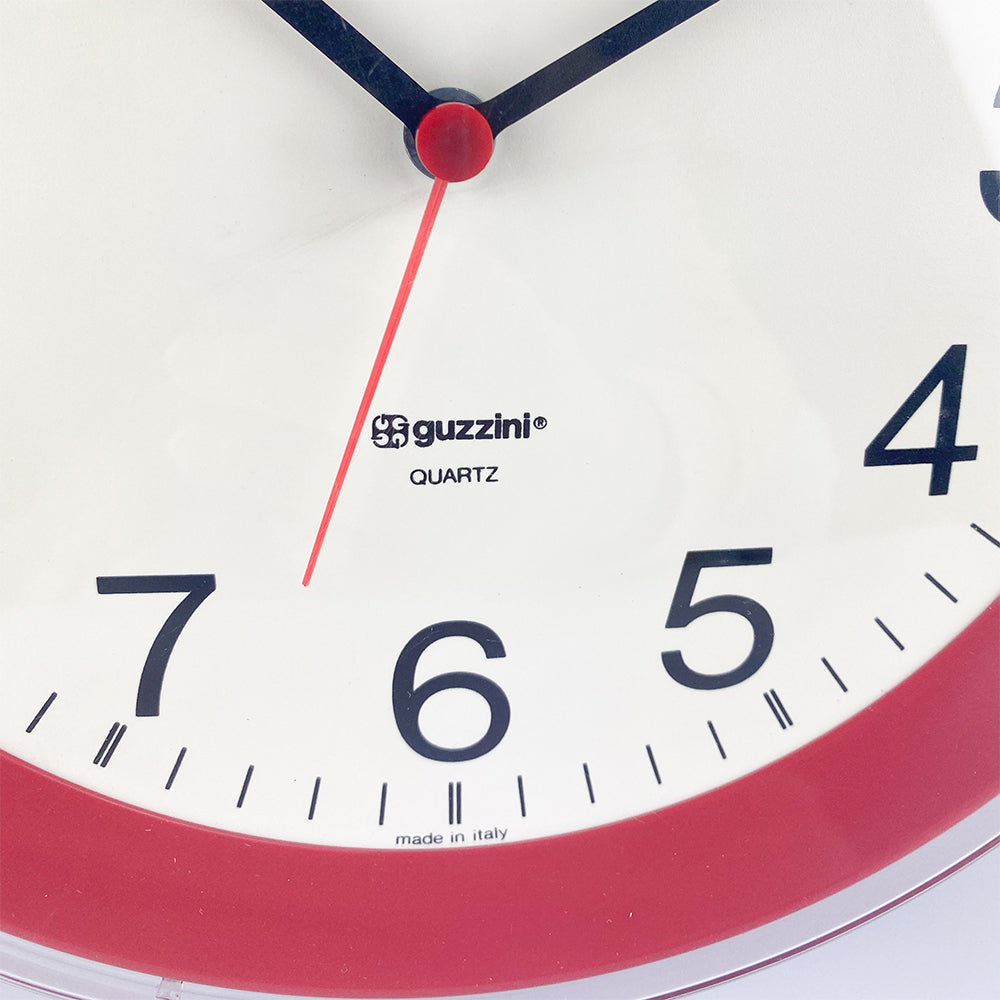 Reloj de pared Guzzini plástico, 1990's – falsotecho