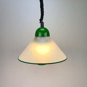 Lámpara de techo italiana, 1980's - falsotecho