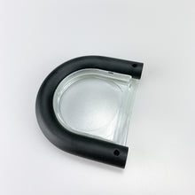 Load image into Gallery viewer, Vintage glass and plastic soap dish, 1980s

