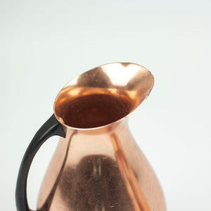 Jug and two glasses of Anodized Aluminum. 1970's